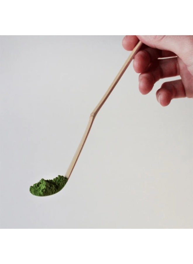 معلقة ماتشا مخصصة لتحضير شاي الماتشا، مغرفة عملية لقياس الكمية المناسبة، تصميم خفيف وسهل الاستخدام لتحضير المشروبات الساخنة اليومية - Image 2